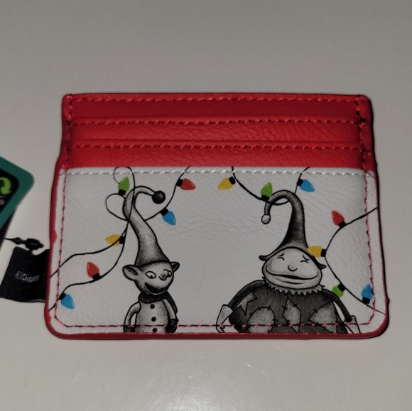 Loungefly Disney NBC Holiday Lights Mini Backpack and Cardholder Set main image 6